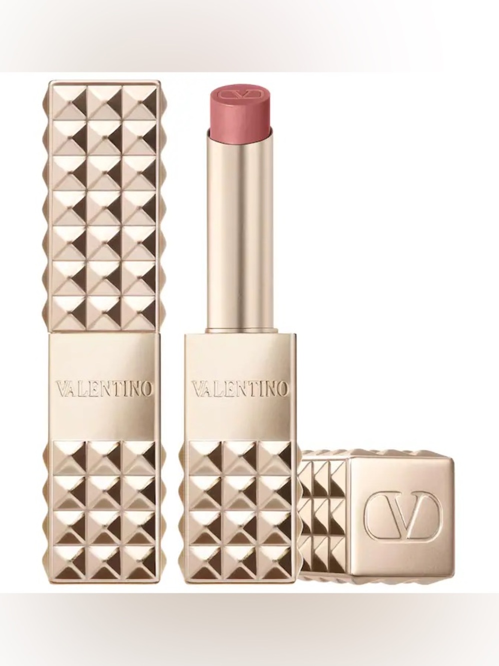 Valentino Spike Buttery Matte Refillable Lipstick 123R Spike A Pose NWT